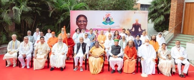 Global Spirituality Mahotsav is attended by 500 spiritual luminaries