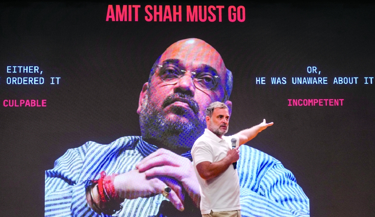 Amit Shah should be fired for his crackdown on students because he is 