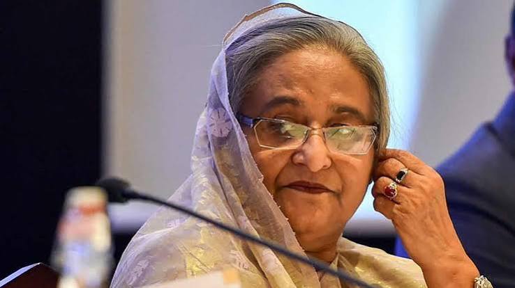 In his first press conference following his removal, Sheikh Hasina vows to return to Bangladesh, saying, 