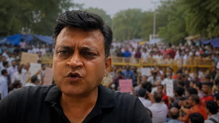 Reservation-reform demonstrators retaliated as the BJP spok claimed to have given upper castes an EWS quota.