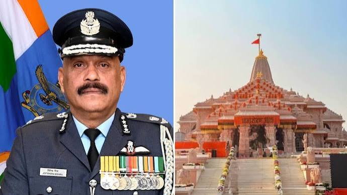 Jeetendra Mishra, a retired air marshal, was named Ram Temple Trust's first CEO.