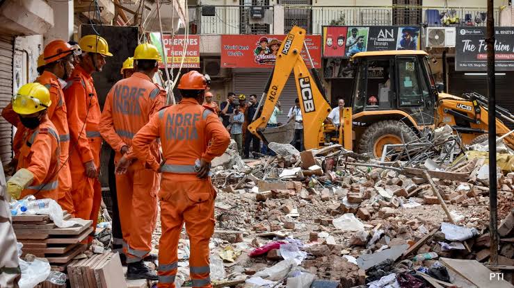 The building next door will be razed tomorrow following the collapse of Delhi PG, according to the chief minister.