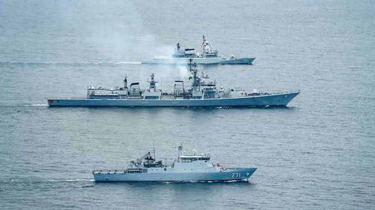 New Delhi calls Islamabad's senior envoy after a Pakistani naval ship collides with an Indian vessel.